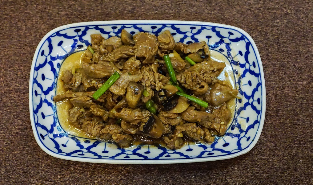 Thai Dish With Oyster Sauce